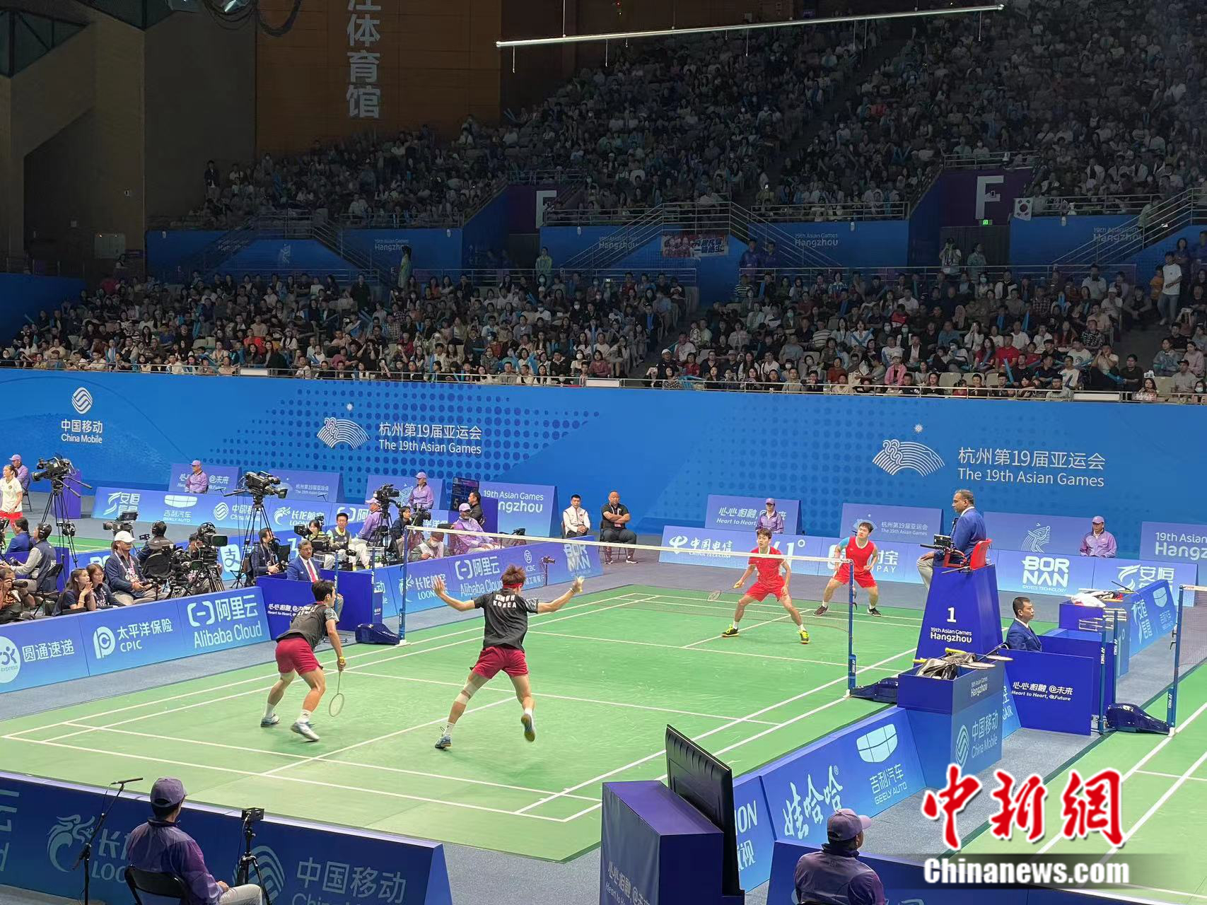 梁伟铿：给自己85分，梁伟铿／王昶在亚运会男双