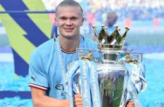 哈兰德英超射手榜领跑22球 2023-24赛季金靴争夺战