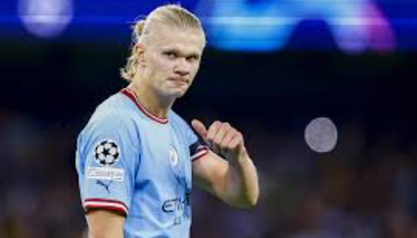 哈兰德英超射手榜领跑22球 2023-24赛季金靴争夺战