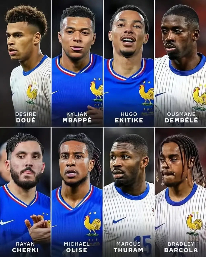 法国锋线豪阵震撼世界杯：三叉戟4.4亿欧领衔三