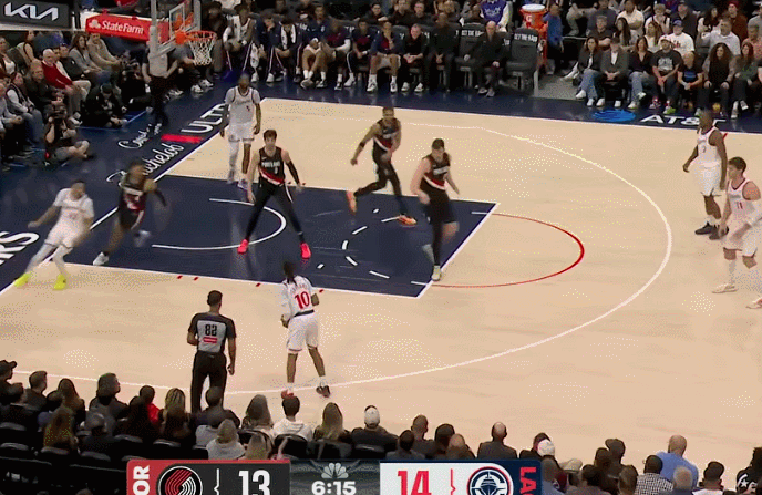 开拓者终结快船五连胜，小卡23分难救主