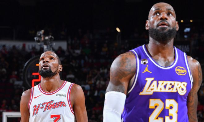 詹杜季后赛再对决 湖人迎战火箭考验单核带队能